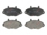 Set placute frana,frana disc, fata - 5028764-HITEC